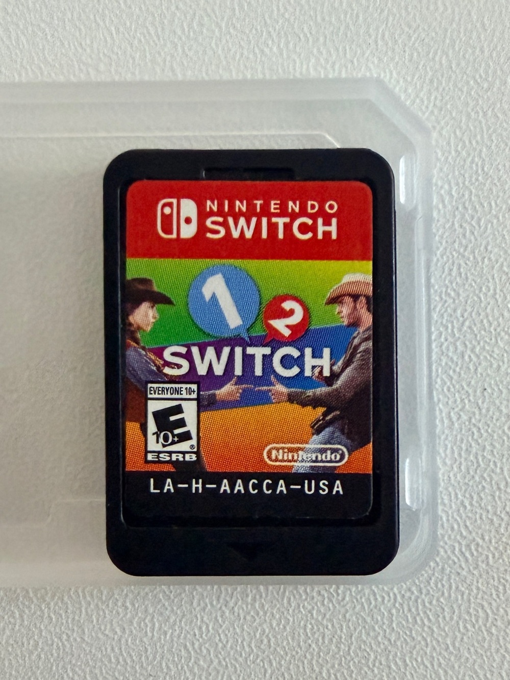 Nintendo Switch 1-2-Switch Game Card - Red, Green, Blue, Orange
